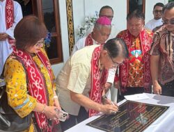 Franciscus Sibarani Akhiri Penantian Panjang Umat Stasi Bawat Keuskupan Agung Pontianak, Gereja Baru Akhirnya Berdiri
