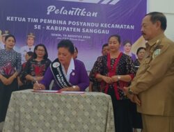 Bupati Sanggau Dorong Posyandu Perkuat Layanan Kesehatan Ibu dan Anak