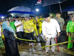 Bupati Ketapang Sambut Turunnya Hujan Saat Hadiri Maulid Nabi 1448 H di Desa Sukabaru